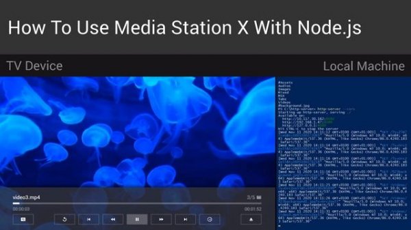 How To Use Media Station X With Node.js