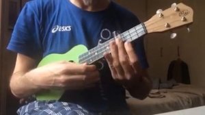 Amazing grace open G tuning with slide with ukulele