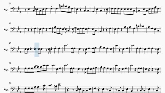 Cello Sheet Music: How to play The World Is Mine by Hatsune Miku смотреть онлайн