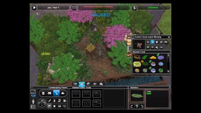 Zoo Tycoon 2: Golden Snub-Nosed Monkey Exhibit Speed Build смотреть онлайн