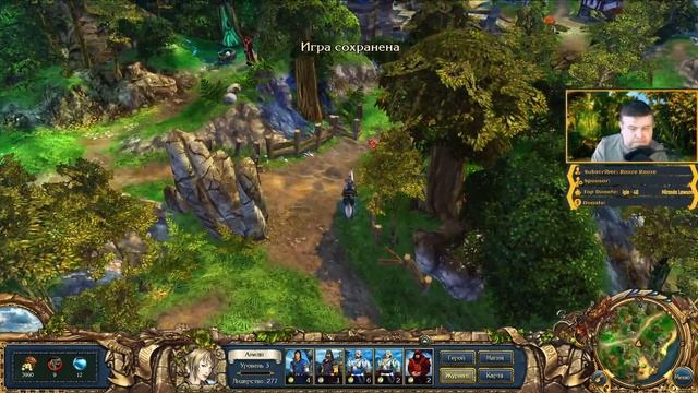 KING'S BOUNTY. ПРИНЦЕССА В ДОСПЕХАХ ➤ Прохождение #1 ➤ ПОХОД ОРКОВ смотреть онлайн