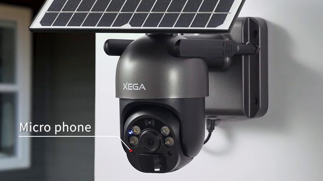 Xega 3G/4G LTE Cellular Solar Powered Security Camera with PIR Motion Sensor смотреть онлайн