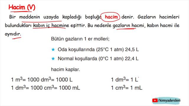 Gazlar | TYT Kimya 2021 | 9.Sınıf смотреть онлайн