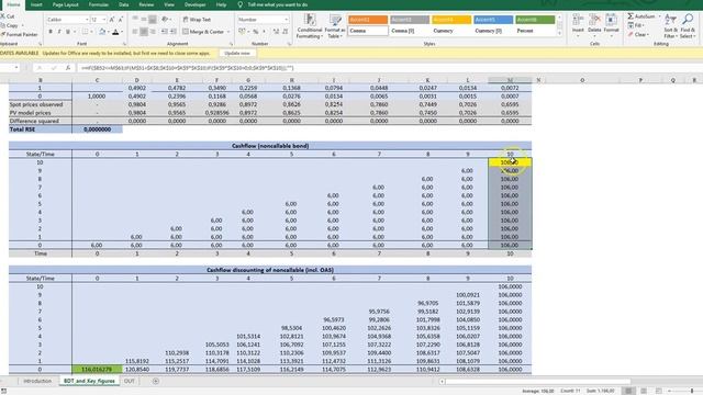 Ubanking Academy Excel - Black-Derman-Toy (BDT) Calibration And Callable MBS - Risk Figures смотреть онлайн