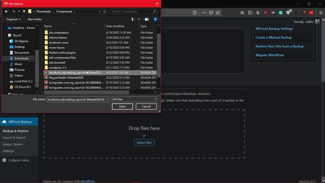 WPvivid backup and restore plugin error смотреть онлайн