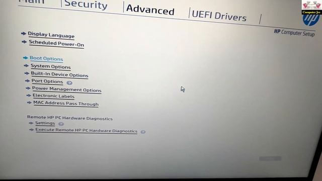 HP Probook 440 G8 Laptop BIOS Setting смотреть онлайн