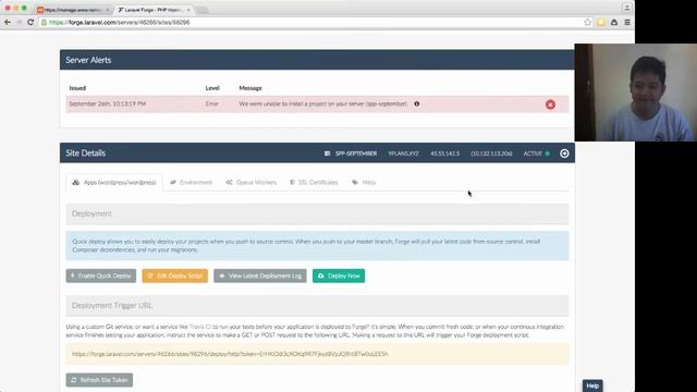 Cara Install WordPress di Laravel Forge смотреть онлайн