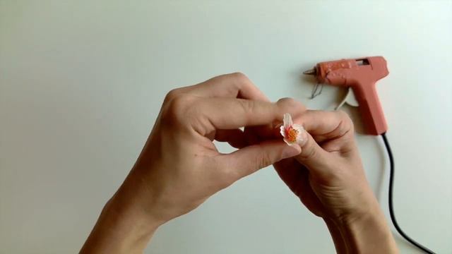 How To Make Paperflowers(crepe Paper) #3. Cherry Blossom