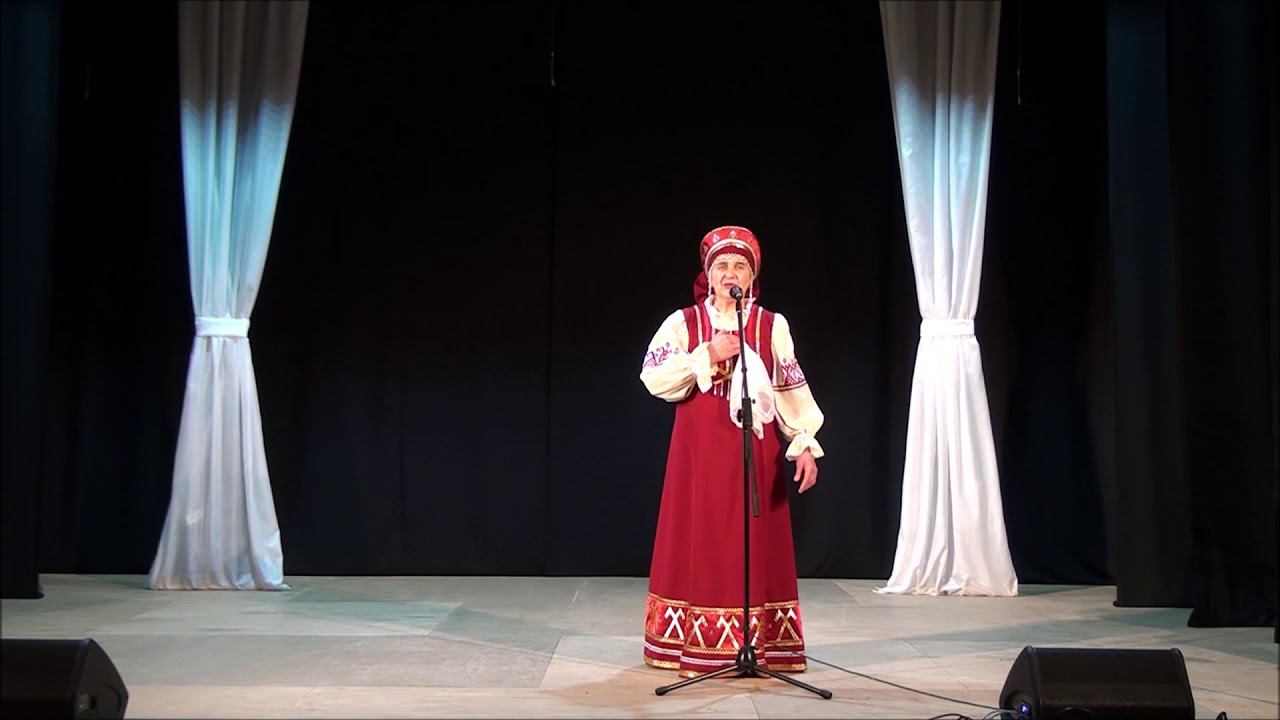 Солистка народного хора "Зеленчанка" Дубынина О.Н. - "Весенняя любовь" смотреть онлайн