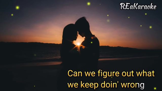 JUST ONCE - James Ingram | Karaoke (@reakaraoke ) смотреть онлайн