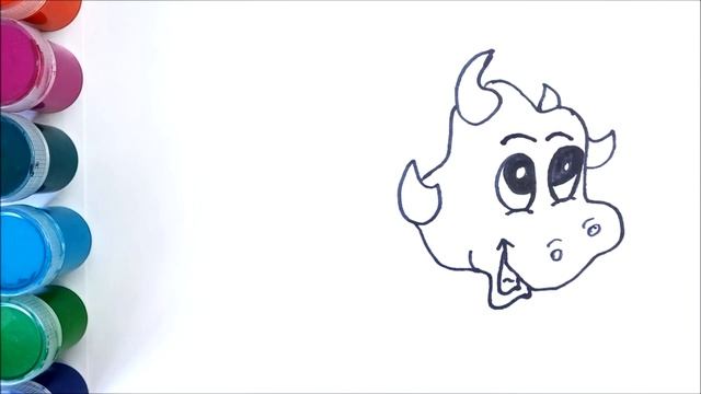 Как нарисовать Динозавра | How to Draw a Dinosaur | Cómo dibujar un Dinosaurio смотреть онлайн