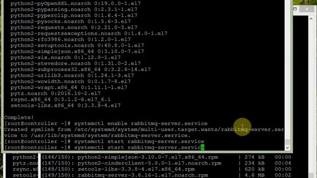 Openstack Install Configure RabbitMS, ETCD, Memcached for openstack Tutorial смотреть онлайн
