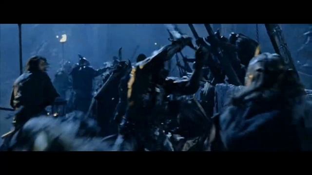 "Стремянки тащат..." -"Ара - начинай считать" | Властелин Колец Две башни (Гоблин) смотреть онлайн