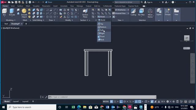 AutoCAD 3D (اوتوكاد ثلاثي الابعاد) Furniture Modeling Training: Table & Chair Set смотреть онлайн