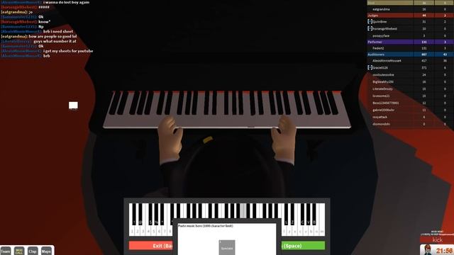 Roblox got talent: piano hack смотреть онлайн