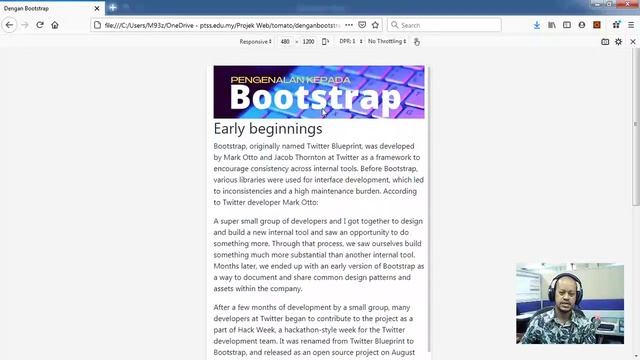 Pengenalan kepada Bootstrap смотреть онлайн