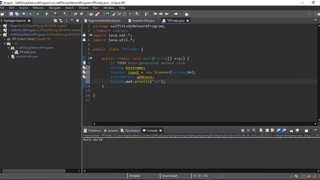 LẬP TRÌNH MẠNG VỚI JAVA || The InetAddress Class смотреть онлайн