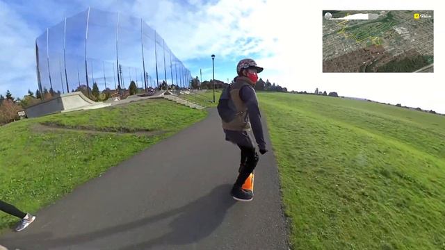 Onewheel Pint | Jefferson Skate Park Run смотреть онлайн