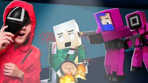 ВПЕРВЫЕ ПРОВЁЛ ИГРУ В КАЛЬМАРА ЗА КРАСНЫХ В МАЙНКРАФТ!