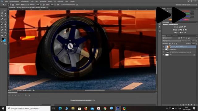 TOYOTA SUPRA В ФОТОШОП. ПРОСТАЯ КАРТИНКА НА РАБОЧИЙ СТОЛ ЗА 5 МИНУТ !!!! смотреть онлайн