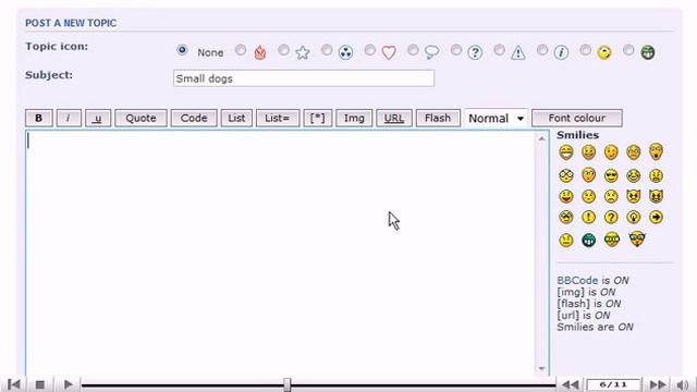 How to create a new topic in phpBB смотреть онлайн
