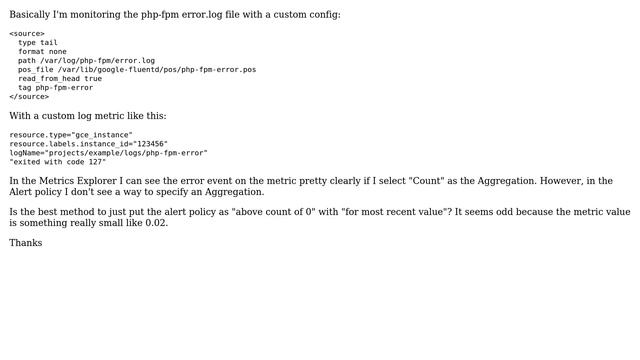 DevOps & SysAdmins: How to monitor logs via Google Cloud agent for occurrence of error? смотреть онлайн