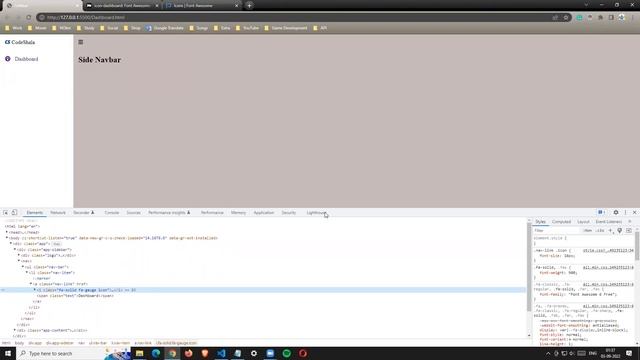 Dashboard Sidebar Menu Tutorial (Hindi) | Responsive Side Navigation Bar in HTML CSS And JavaScript смотреть онлайн