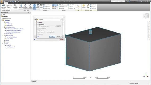Изучаем Autodesk CFD. Часть 8. Моделирование распределения загрязнений смотреть онлайн