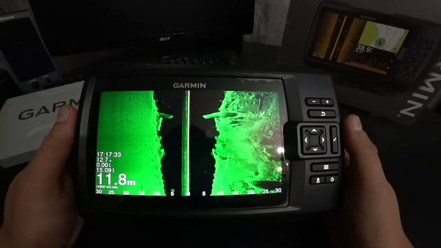 Обзор моих настроек эхолота Garmin Striker Plus 7SV смотреть онлайн