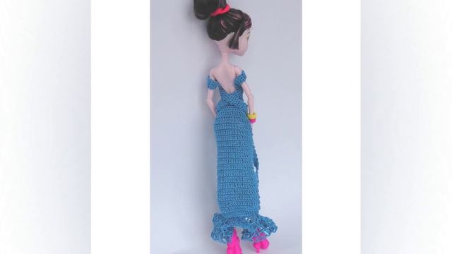 Платье для Монстр Хай. Как одевать платье трансформер. How to make a Monster High Mermaid Dress смотреть онлайн