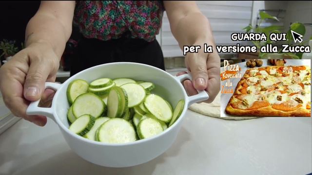 PIZZA ROVESCIATA ALLE ZUCCHINE 🍕Sottile E Croccantissima 🍕Ricetta Facile Di Tutti A Tavola