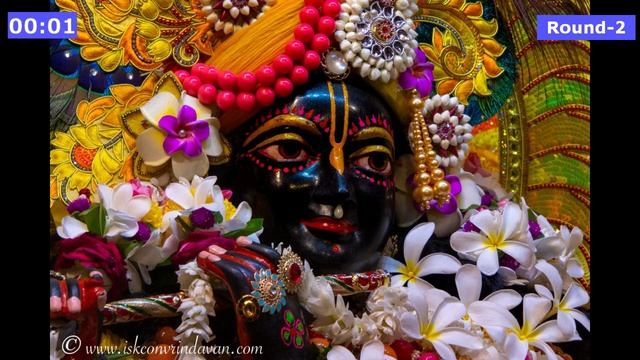 4 Rounds Chanting | Prabhupada Japa | Chanting with deity Darshan | Hare Krishna |Round 7.13m смотреть онлайн