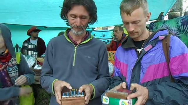 дуэт калимб - Пётр Никулин и Константин Поляков (YogArt 2015) смотреть онлайн