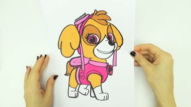 Щенячий патруль, делаем поделки с героями мультика смотреть онлайн