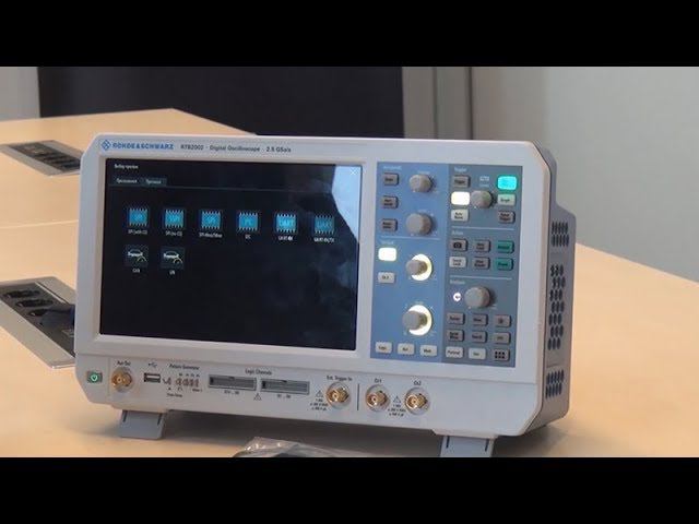 Цифровой осциллограф RTB2002 в версии PRO | Rohde & Schwarz | Обзор возможностей смотреть онлайн
