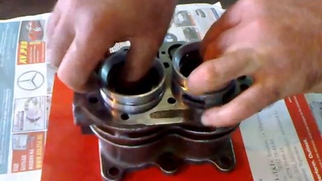 Расточенный цилиндр компрессора Зил 130 смотреть онлайн