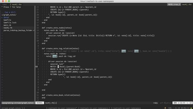 Move notes to neo4j (GraphDB) - 2Pegramming Live смотреть онлайн