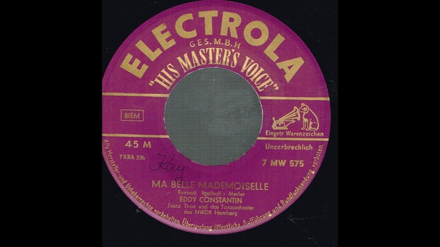 Eddie Constantine - Ma Belle Mademoiselle - 1954 смотреть онлайн
