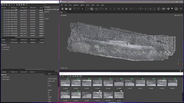 Processing RTK drone data in Metashape for 3d modelling, Geology and Geotechnical wall mapping. смотреть онлайн