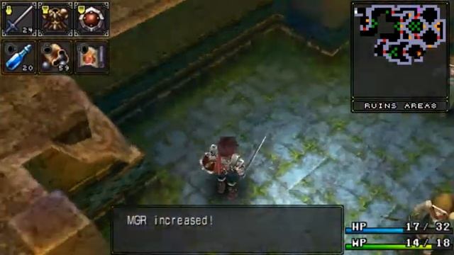 Brandish: The Dark Revenant (PSP) Ruins Area 8 Walkthrough смотреть онлайн