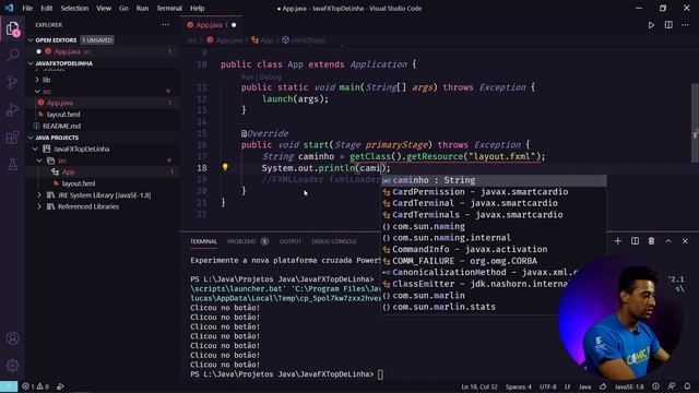 Como usar JavaFX e Scene Builder no VS Code - Tutorial completo 2021 смотреть онлайн