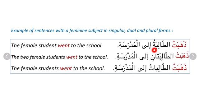 Arabic grammar for beginners the past tense verb with singular, dual and plural subjects. смотреть онлайн