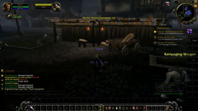 World of Warcraft: Road to 20 "Worgen" Episode 1: Warlock and Druid! смотреть онлайн