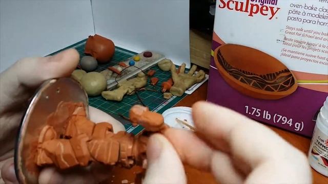 Как лепить робота из TechWars 2. Лепка детали и голову. Mech For The Last Emperor. 6.