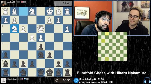 Part 1 Blindfold 960 Chess With GM Hikaru Nakamura And IM Levy Rozman