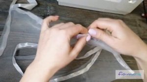 Сетка для игрушек в ванную. Мешок для игрушек своими руками. Mesh bag for toys in bathroom DIY