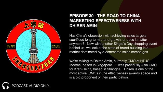 The Road to China Marketing Effectiveness with Dhiren Amin смотреть онлайн