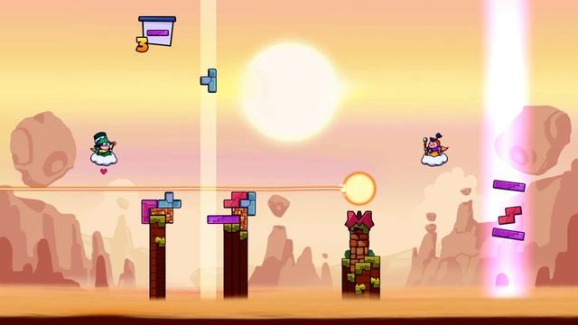 Tricky Towers прохождение 37 уровень PubLGames смотреть онлайн