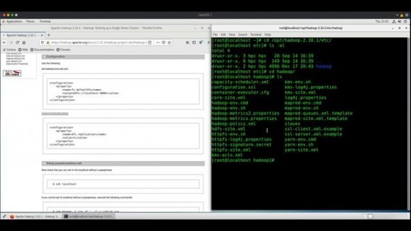 Big Data Technologies. Практическое занятие. Установка Hadoop single node