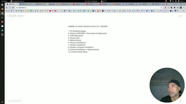 UMBREL ON UBUNTU LINUX 20.04 LTS, DOCKER & DOCKER COMPOSE 1-4 смотреть онлайн